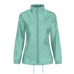 B&C - Windbreaker 'Sirocco Woman' / Pixel Turquoise, M von BC Footwear