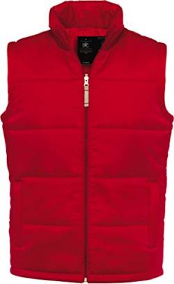 B&C: Bodywarmer Men, Größe:3XL;Farbe:Red von B&C