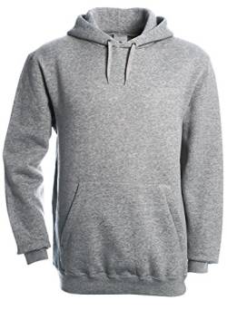 B&C: Kapuzen-Sweatshirt Hooded, Größe:2XL;Farbe:Heather Grey von B&C