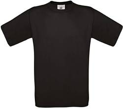 B&C: Kids` T-Shirt Exact 150 Kids TK300, Größe:1/2 (86-92);Farbe:Black von B&C