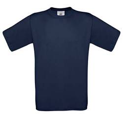 B&C: Kids` T-Shirt Exact 150 Kids TK300, Größe:1/2 (86-92);Farbe:Navy von B&C