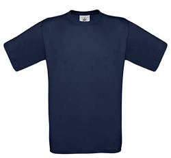 B&C: Kids` T-Shirt Exact 150 Kids TK300, Größe:3/4 (98/104);Farbe:Navy von B&C
