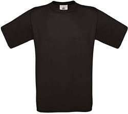 B&C: Kids` T-Shirt Exact 150 Kids TK300, Größe:7/8 (122/128);Farbe:Black von B&C