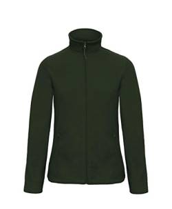 B&C: Ladies` Micro Fleece Full Zip ID.501 Women FWI51, Größe:2XL;Farbe:Forest Green von B&C