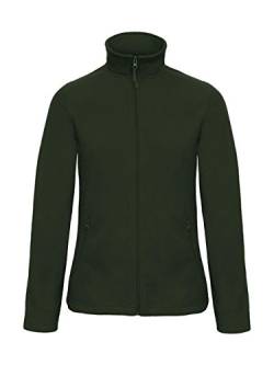 B&C: Ladies` Micro Fleece Full Zip ID.501 Women FWI51, Größe:3XL;Farbe:Forest Green von B&C