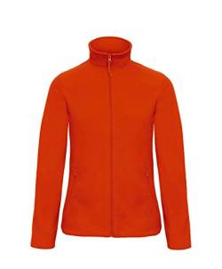 B&C: Ladies` Micro Fleece Full Zip ID.501 Women FWI51, Größe:S;Farbe:Pumpkin Orange von B&C