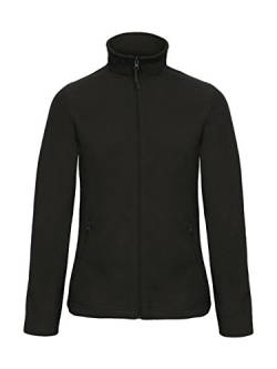 B&C: Ladies` Micro Fleece Full Zip ID.501 Women FWI51, Größe:XL;Farbe:Black von B&C