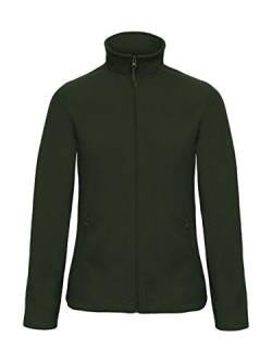 B&C: Ladies` Micro Fleece Full Zip ID.501 Women FWI51, Größe:XS;Farbe:Forest Green von B&C