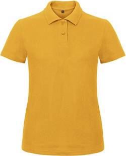 B&C: Ladies` Piqué Polo Shirt ID.001 Women PWI11, Größe:L;Farbe:Chili Gold von B&C