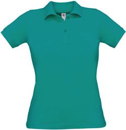 B&C: Ladies` Safran Polo Pure Women PW455, Größe:L;Farbe:Real Turquoise von B&C