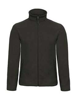 B&C: Micro Fleece Full Zip ID.501 FUI50, Größe:2XL;Farbe:Black von B&C