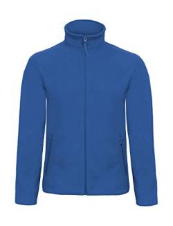 B&C: Micro Fleece Full Zip ID.501 FUI50, Größe:XL;Farbe:Royal von B&C