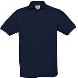 B&C: Piqué Polo Safran PU409, Größe:XL;Farbe:Navy von B&C