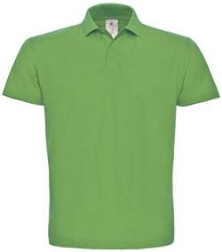 B&C: Piqué Polo Shirt ID.001 PUI10, Größe:4XL;Farbe:Real Green von B&C