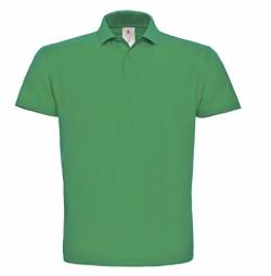 B&C: Piqué Polo Shirt ID.001 PUI10, Größe:XL;Farbe:Kelly Green von B&C