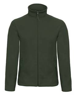 Micro Fleece Full Zip ID.501 - Farbe: Forest Green - Größe: 4XL von B&C