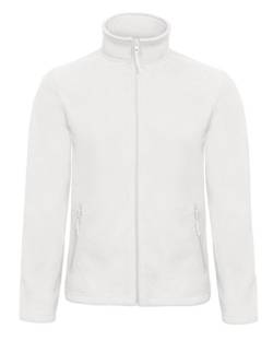 Micro Fleece Full Zip ID.501 - Farbe: White - Größe: L von B&C