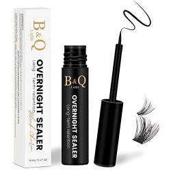 BQ Wimpern Einzeln Overnighter Sealer Schwarz Black Wimpernversiegelung nicht Kleber Für Einzelne Wimpern Lash Sealant Künstliche Wimpern Sealant Eyelash Overnight Sealer (Seal-5ML, Black) von B&Qaugen