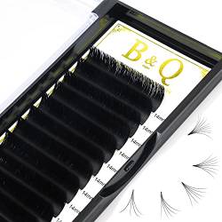 Selbstfächernde Wimpern .03 .05 .07.10 Easy Fan Lashes für Volumentechnik C D Curl Wimpernextensions Volumen Wimpern (13 mm, D-0.05) von B&Qaugen