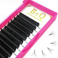 Selbstfächernde Wimpern .03 .05 .07.10 Easy Fan Lashes für Volumentechnik C D curl Wimpernextensions Volumen Wimpern 8-15 gemischte Längen (8-15 MIX, D-0.05) von B&Qaugen