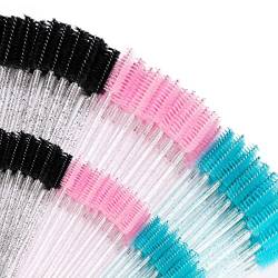 Wimpern bürstchen Augenbrauenbürstchen 150 Stücke einweg wimpern bürste wimpernbürste Mascara Bürsten für Wimpernverlängerung（150pcs-MIX） von B&Qaugen