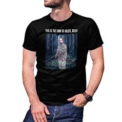 B&S Boutique This is The Skin of Killer Bella Trending Herren Schwarz T-Shirt Size XXL von B&S Boutique