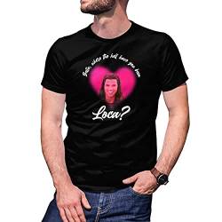 Bella, Where The Hell Have You Been Loca? Herren Schwarz T-Shirt Size L von B&S Boutique