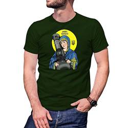 St nlaw Javelin Support Ukraine Herren Militärgrün T-Shirt Size XL von B&S Boutique