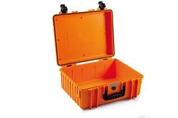 B&W Transportkoffer Outdoor - Typ 6000 Orange - wasserdicht nach IP67 Zertifizierung, staubdicht, bruchsicher und unverwüstlich von B&W International