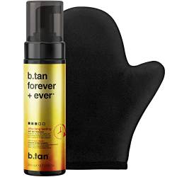 b.tan Ultra Long Lasting Selbstbräuner-Set | Forever Bundle – Sonnenloser Bräuner, der bis zu 11 Tage hält, mit Selbstbräuner-Handschuh-Applikator, 1 Stunde von B.TAN