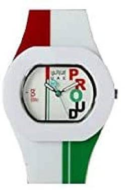 B360 WATCH Unisex-Armbanduhr B Proud Emirati WR Small, 3 Bars Analog Quarz Silikon 1050070 von B360 WATCH