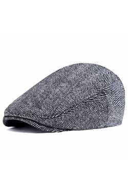 BABEYOND Barett Cap Herren Gatsby Schirmmütze Newsboy Flat Cap Baskenmütze von BABEYOND