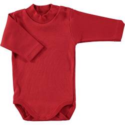 BABIDU Unisex Baby Body C.Cisne, Rot, 12 Monate von BABIDU