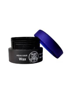 BA-BO M&R Aqua Hair Wax Blau 1 Stück 150ml- Professional Hairwax Haarwachs Barbershop Friseur Aqua Hair Wax Styling for Men von BABO