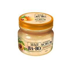 BA-BO M&R Face & Body Scrub Aprikot 1 Stück 500ml-Exfoliate, Peeling, Scrub, Shedding Reinigend, Hautpflege, Klärend, Gesichtspeeling, Körperpeeling von BABO