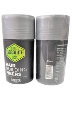 Hair Building Fibers - Haarfasern, Hair Fibers, Streuhaar, Schütthaar, Volumen, Auffüllend, Kosmetik - 1 Stück ( Black ) von BABO
