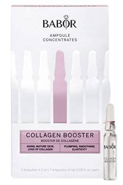 BABOR Collagen Booster, Anti-Aging Serum Ampullen für das Gesicht, Mit Tripeptid für mehr Elastizität und Glätte, Ampoule Concentrates, 7 x 2 ml von BABOR