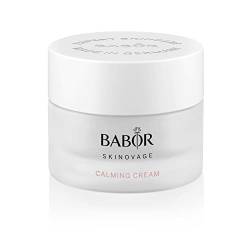 BABOR SKINOVAGE Calming Cream, Gesichtscreme für empfindliche Haut, Feuchtigkeitspflege ohne Farb- oder Duftstoffe, Vegane Formel, 50 ml von BABOR