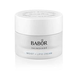 BABOR SKINOVAGE Moist & Lipid Cream, Reichhaltige Gesichtscreme für trockene Haut, Intensive Feuchtigkeitspflege mit Sheabutter, 50 ml von BABOR