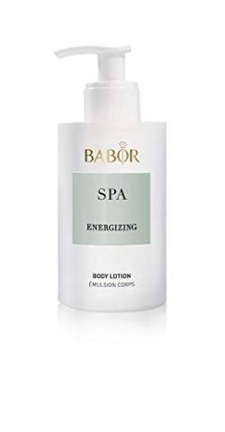 BABOR SPA Energizing Body Lotion, schnelleinziehende Körperlotion für jede Haut, Feuchtigkeitspflege, Frei von Parabenen, Sinnlicher Duft, Vegane Formel, 1 x 200 ml von BABOR