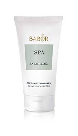 BABOR SPA Energizing Feet Smoothing Balm, reichhaltige Creme zur intensiven Pflege von rissiger Haut, Hornhaut & Schrunden an Füßen, 150ml von BABOR