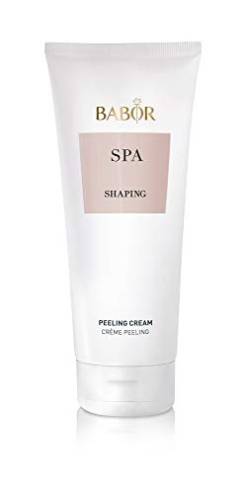BABOR SPA Shaping Peeling Cream, für ebenmäßigere & weichere Haut, entfernt überschüssige Hautschüppchen, glättend, 200ml von BABOR