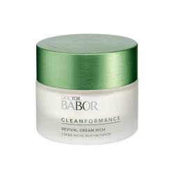 DOCTOR BABOR CLEANFORMANCE Revival Cream Rich, stärkt die Hautbarriere und beschleunigt die Zellerneuerung, schnell einziehend, 1 x 50 ml von BABOR