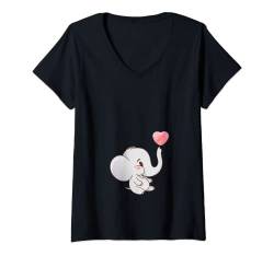 Damen Baby On Board - Lustiges Schwangerschafts design T-Shirt mit V-Ausschnitt von BABY DESIGN