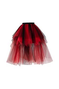 BABYONLINE D.R.E.S.S. Damen Tüllrock 50er Jahre Rockabilly Petticoat Mehrfarbig Karneval Kostüm Petticoat Röcke Kurz Ballkleid von BABYONLINE D.R.E.S.S.