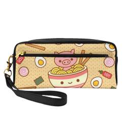 Delicious Sweet Ramen Print Fashion Kosmetiktasche Multifunktionale Aufbewahrungstasche, Schwarz , Einheitsgröße von BACKZY