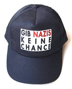 BAD TASTE Basecap Gib Nazis Keine Chance Baseball Cap Baumwolle Bedruckt von BAD TASTE