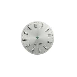 BAFAFA 28,5 MM Mechanische Uhr Zifferblatt Modifikation Uhr Zubehör Kompatibel for NH35A 4R35 Uhrwerk (Color : WHITE) von BAFAFA