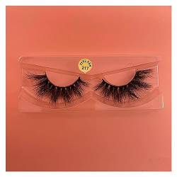 BAFAFA Großhandel 20/30/50Pairs Keine Box 3DMink Wimpern Flauschige Dramatische Weiche Wimpern Handgemachte Dicke Lange Tierversuchsfreie Wimpern Make-Up Groß (Color : 217, Size : 10pairs) von BAFAFA