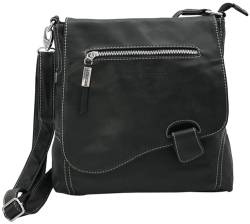 BAG STREET - Damen Handtasche mit Riegel-Magnetverschluss und Reißverschluss - 4 Liter Volumen - Umhängetasche - Crossbody Bag von BAG STREET INTERNATIONAL